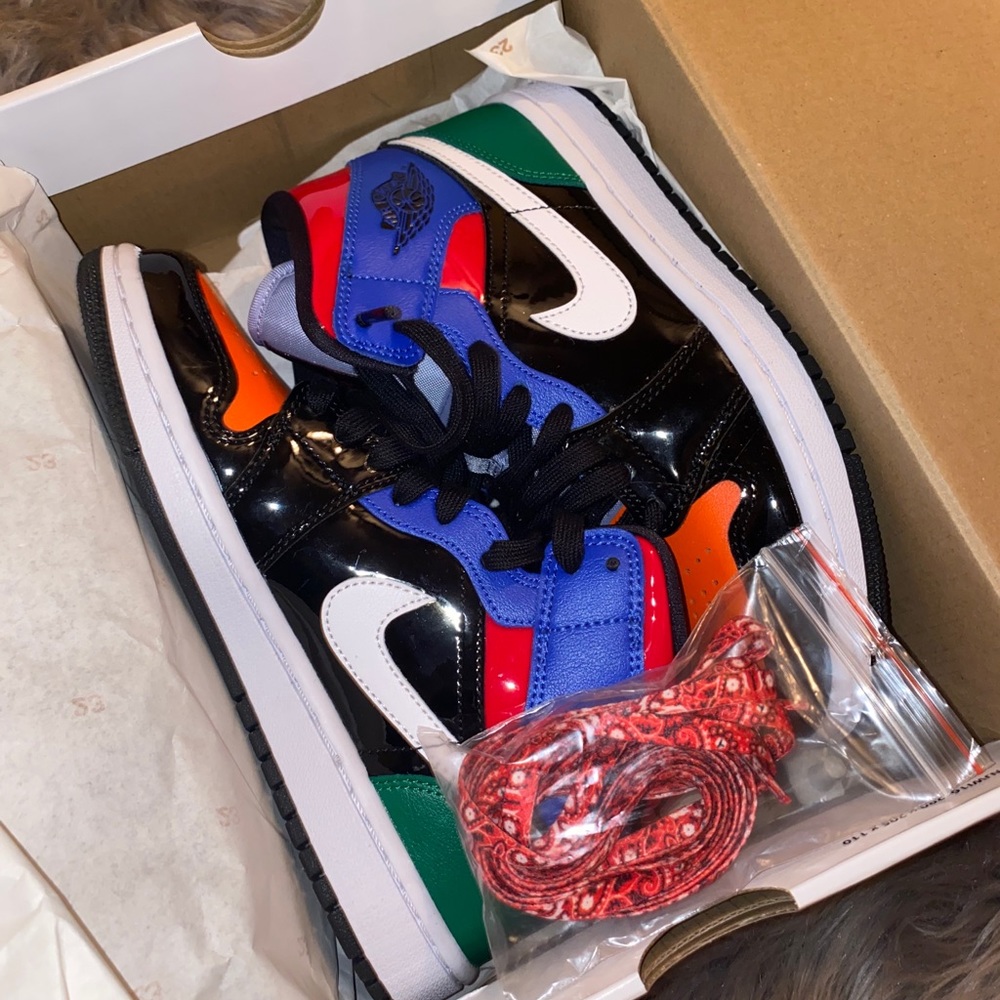 Multi color Air Jordan 1s